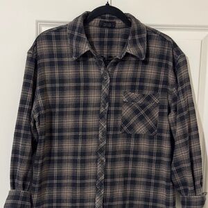 EUC Nuuds Boyfriend Flannel size M